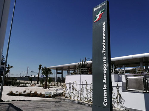 Nuova fermata Catania Aeroporto - Fontanarossa 1 F Fermata Catania Aeroporto Fontanarossa