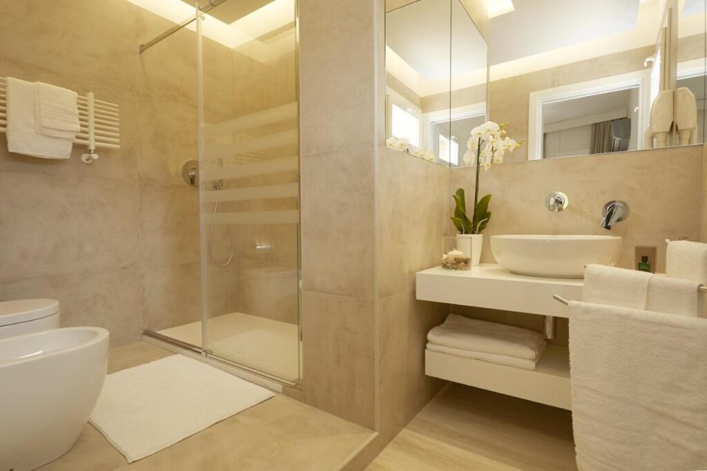Albergo a Mondello Palermo 21 B&B Mondello - B&B Mondello Design Bagno