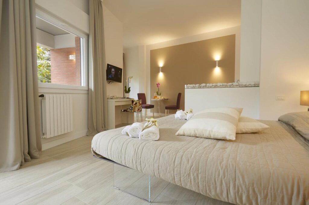Albergo a Mondello Palermo 22 B&B Mondello - B&B Mondello Design Stanza da letto