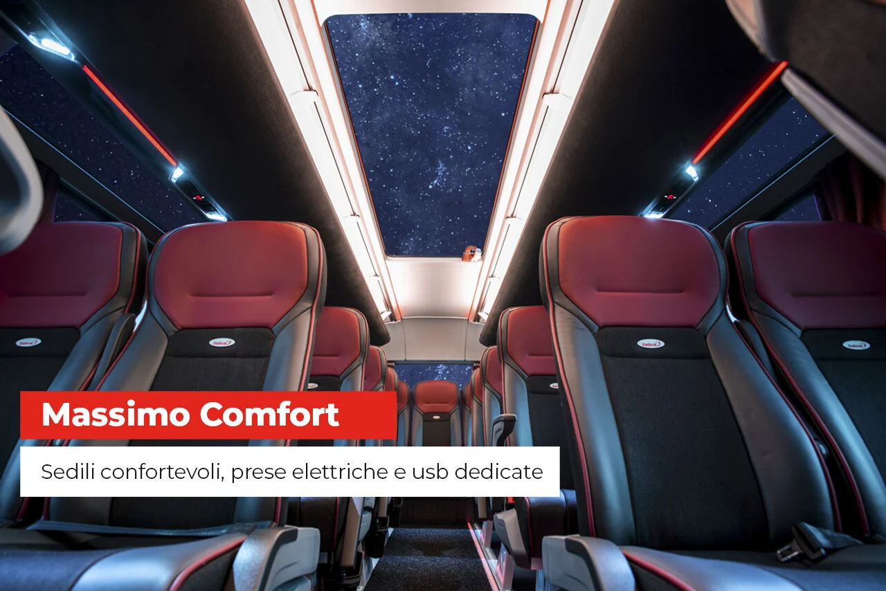 Palermo-Roma per meno di 5 euro Itabus comfort