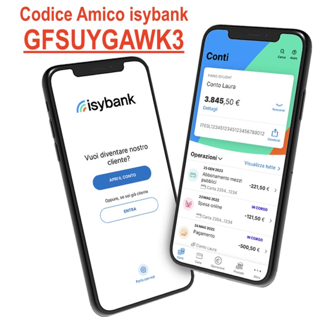 CODICE AMICO ISYBANK 30€ BUONO AMAZON – GFSUYGAWK3
