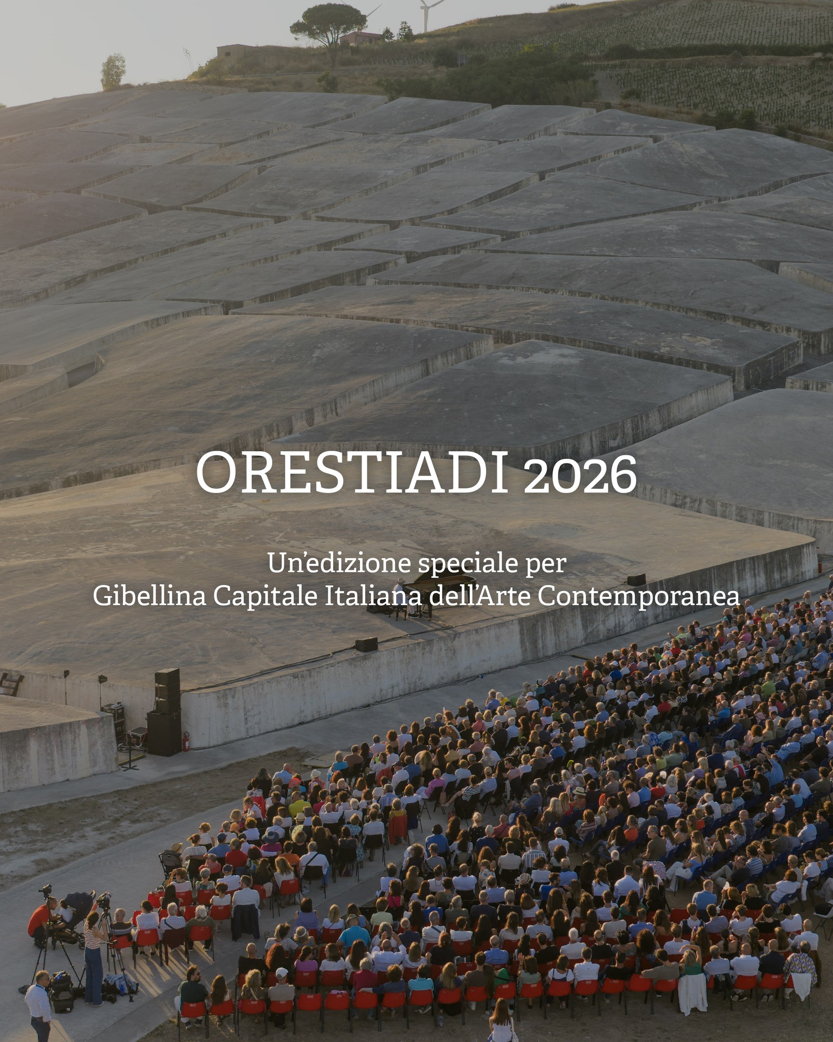 Orestiadi 2026 - edizione speciale per Gibellina Capitale Italiana dell'Arte Contemporanea