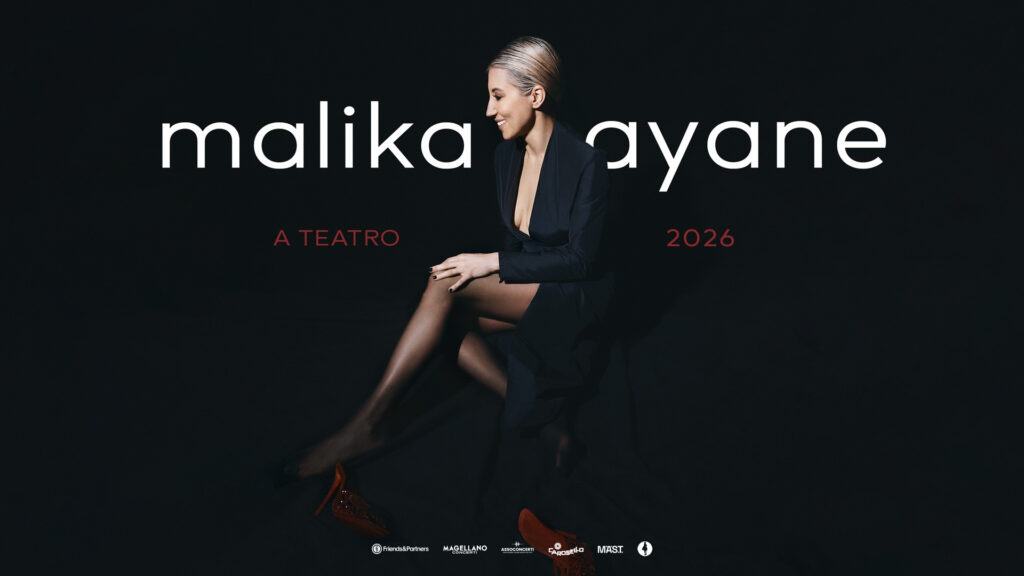 Palermo 36 Malika Ayane, locandina ufficiale del tour A Teatro 2026